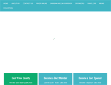 Tablet Screenshot of duct.org.za